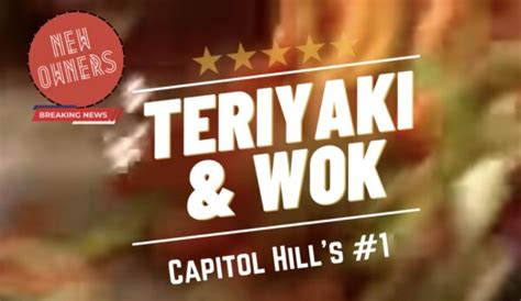 teriyaki capitol hill|TERIYAKI & WOK